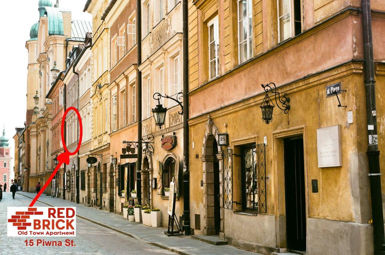 Red Brick Old Town Apartment Варшава Екстериор снимка